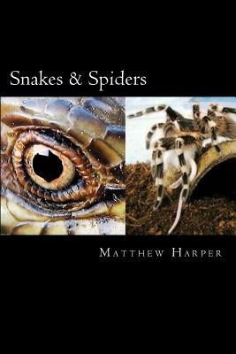 Snakes & Spiders: Two Fascinating Books Combined Together Containing Facts, Trivia, Images & Memory Recall Quiz: Suitable for Adults & Children by Harper, Matthew
