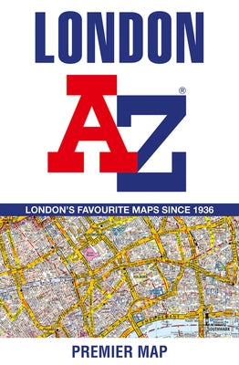 London A-Z Premier Map by A-Z Maps