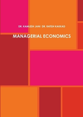 Managerial Economics by Jani, Kamlesh