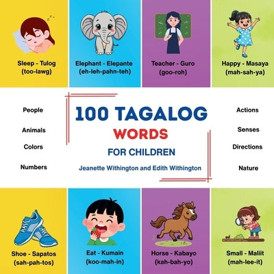 100 Tagalog Words for Children by Withington, Jeanette