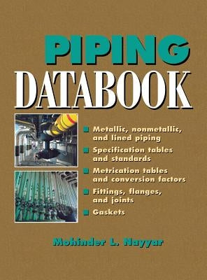 Piping Data Book by Nayyar, Mohinder L.