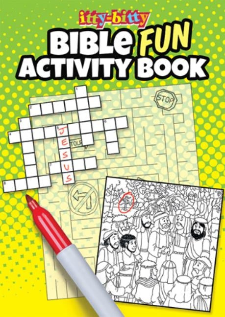 Bible Fun Ittybitty Activity Book (6pk) by Warner Press