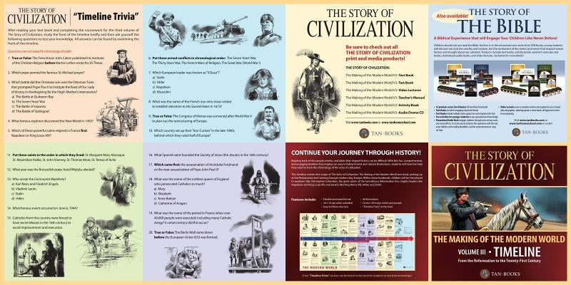 Story of Civilization: Volume III - The Making of a Modern World Timeline by Campbell, Phillip