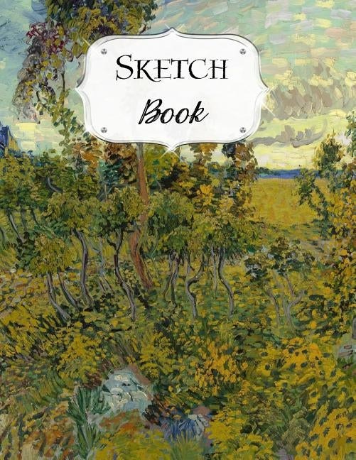 Sketch Book: Van Gogh Sketchbook Scetchpad for Drawing or Doodling Notebook Pad for Creative Artists Sunset at Montmajour by Artist Series, Avenue J.