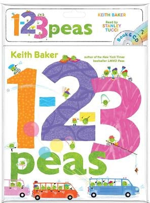 1-2-3 Peas [With Audio CD] by Baker, Keith