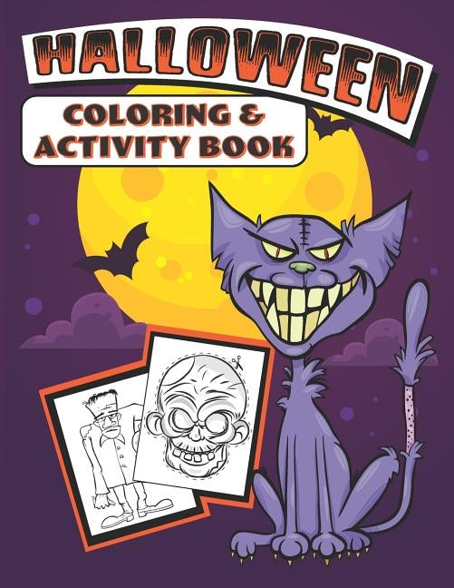 Halloween Coloring & Activity Book by Coloring Book, Halloween