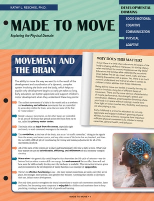Made to Move: Exploring the Physical Domain by Reschke, Kathy L.