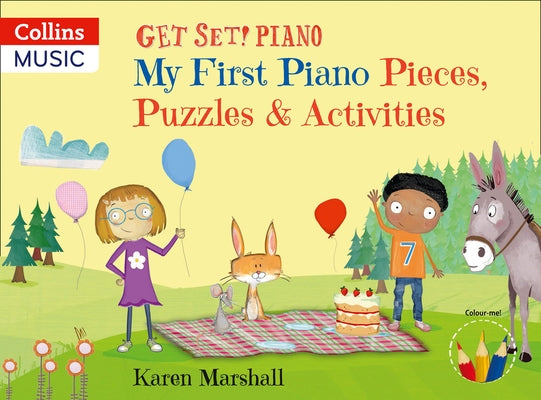 My First Piano Pieces, Puzzles & Activities by Marshall, Karen