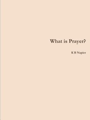 What is Prayer? by Napier, K. B.