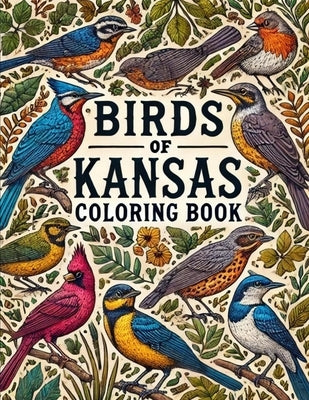 Birds of Kansas Coloring Book by Martin, Jon