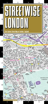 Streetwise London Map - Laminated City Center Street Map of London, England by Michelin