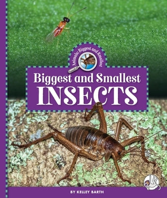 Biggest and Smallest Insects by Barth, Kelley