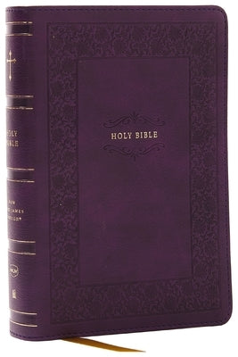 Nkjv, Compact Paragraph-Style Reference Bible, Leathersoft, Purple, Red Letter, Comfort Print: Holy Bible, New King James Version by Thomas Nelson