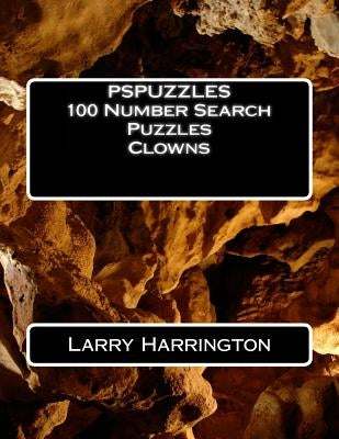 PSPUZZLES 100 Number Search Puzzles Clowns by Harrington, Larry