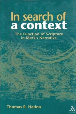 In Search of a Context by Hatina, Thomas
