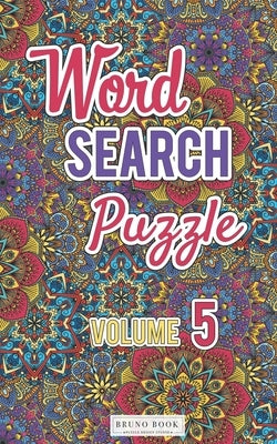 Word Search Puzzles: Word search travel size pocket book (5x8 inch) volume 5 by Book, Bruno