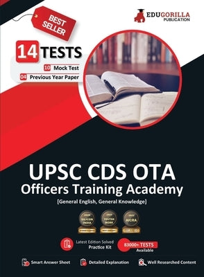 UPSC CDS OTA General English and General Knowledge (English Edition) - 10 Mock Tests and 4 Previous Year Papers (1600 Solved Questions) with Free Acce by Edugorilla Prep Experts