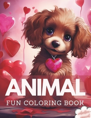 Animal Fun coloring book for kids: fun valentine animal designs by Designs, Diogo