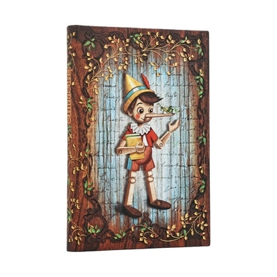 Carlo Collodi, Pinocchio Mini Lined Hardcover Journal, 176pg, 85gsm by Paperblanks (Fairy Tale Collection) by Paperblanks