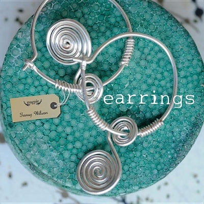 Earrings by Wilson, Tansy