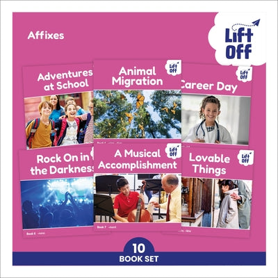 Phonic Books Lift Off Readers Affixes by Phonic Books