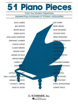 51 Pieces from the Modern Repertoire: Piano Solo by Hal Leonard Corp