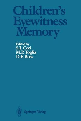 Children's Eyewitness Memory by Ceci, Stephan J.