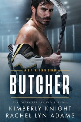 Butcher: A MMF Hockey Romance by Adams, Rachel Lyn
