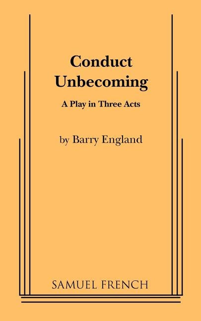 Conduct Unbecoming by England, Barry