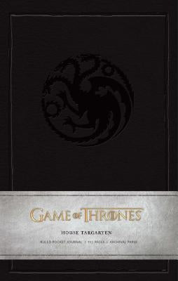 Game of Thrones: House Targaryen Ruled Pocket Journal by Insight Editions