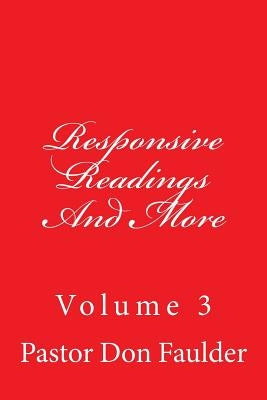 Responsive Readings And More by Carpenter, The Village