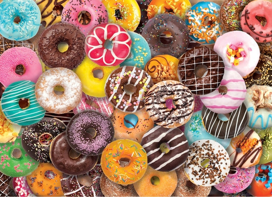 Donuts 500 Piece Jigsaw Puzzle by Peter Pauper Press Inc