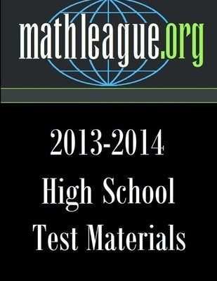 High School Test Materials 2013-2014 by Sanders, Tim