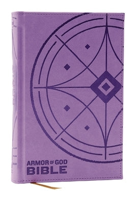 NKJV Armor of God Bible, Purple Leathersoft (Children's Bible, Red Letter, Comfort Print, Holy Bible): New King James Version by Thomas Nelson