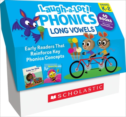 Laugh-A-Lot Phonics: Long Vowels (Classroom Set): A Big Collection of Little Books That Teach Key Decoding Skills by Charlesworth, Liza