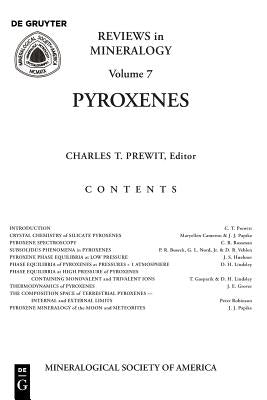 Pyroxenes by Prewitt, Charles T.