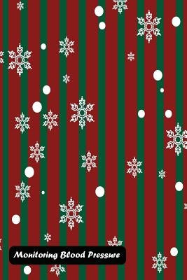 Monitoring Blood Pressure: Simple retro geometric Christmas cover by Shamrock Logbook