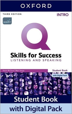 Q3e Introduction Listening and Speaking Students Book with Digital Pack by Oxford