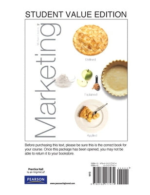 Marketing: Defined, Explained, Applied by Levens, Michael