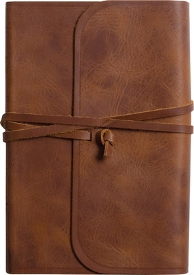 ESV Thinline Bible, Red Letter (Natural Leather, Brown, Flap with Strap) by Esv Bibles