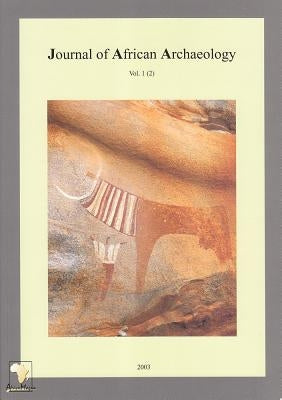 Journal of African Archaeology 1 (2) by Breunig, Peter