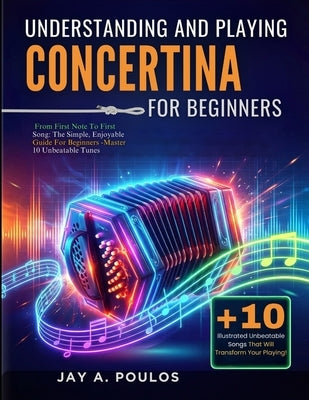 Understanding and Playing Concertina for Beginners: From First Note To First Song: The Simple, Enjoyable Guide For Beginners -Master 10 Unbeatable Tun by Poulos, Jay A.