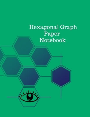 Hexagonal Graph Paper Notebook by Jameslake, Cristie