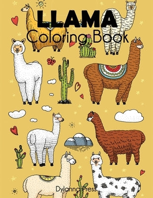 Llama Coloring Book by Dylanna Press