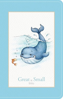 KJV Great and Small Bible, Baby Blue Leathertouch: A Keepsake Bible for Babies by Holman Bible Publishers