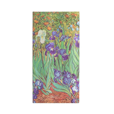 Van Gogh's Irises Slim Lined Hardcover Journal, 176pg, 85gsm, the J. Paul Getty Museum Collection by Paperblanks (Van Gogh's Irises) by Paperblanks