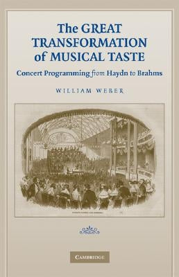 The Great Transformation of Musical Taste by Weber, William