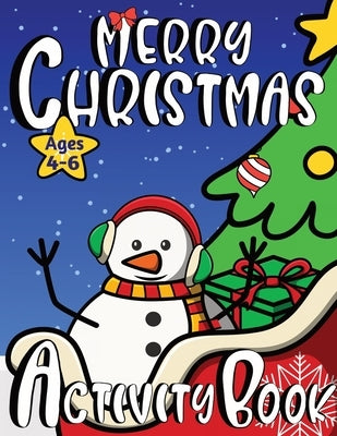 Merry Christmas Activity Book For Kids by World, Zazuleac