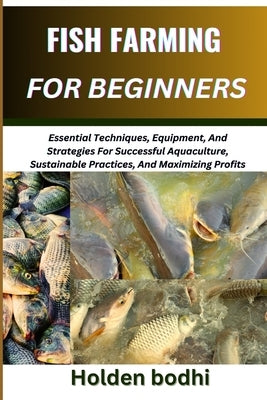 Fish Farming for Beginner: Essential Techniques, Equipment, And Strategies For Successful Aquaculture, Sustainable Practices, And Maximizing Profits by Bodhi, Holden