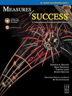 Measures of Success B-Flat Tenor Saxophone Book 1 by Sheldon, Deborah A.